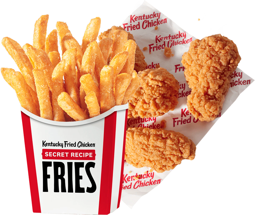 Fried Chicken & French Fries